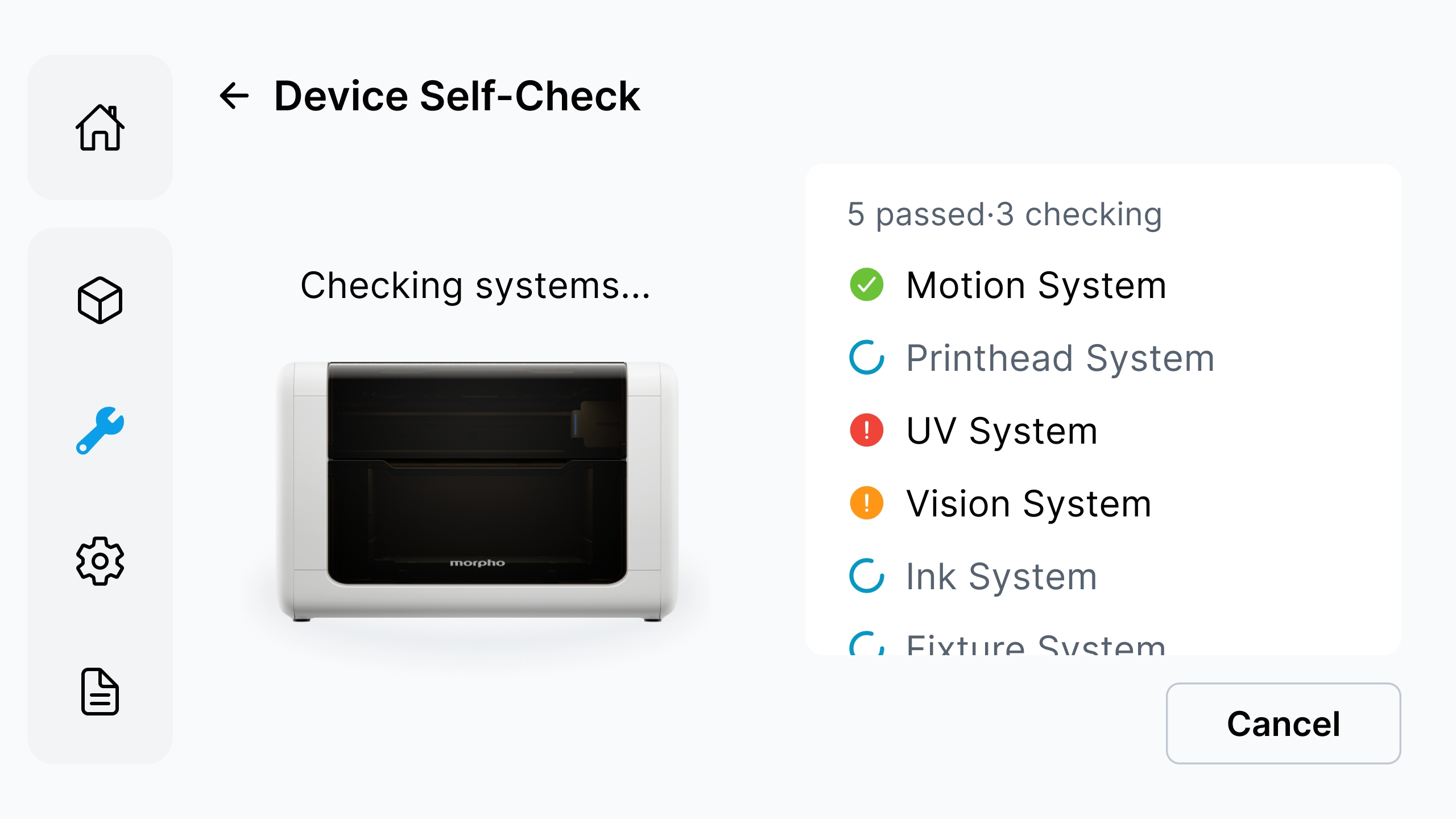 Device Self-Check