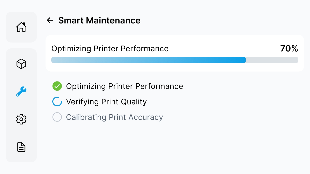 Smart Maintenance in progress