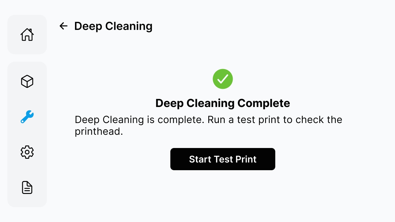 Deep Cleaning complete