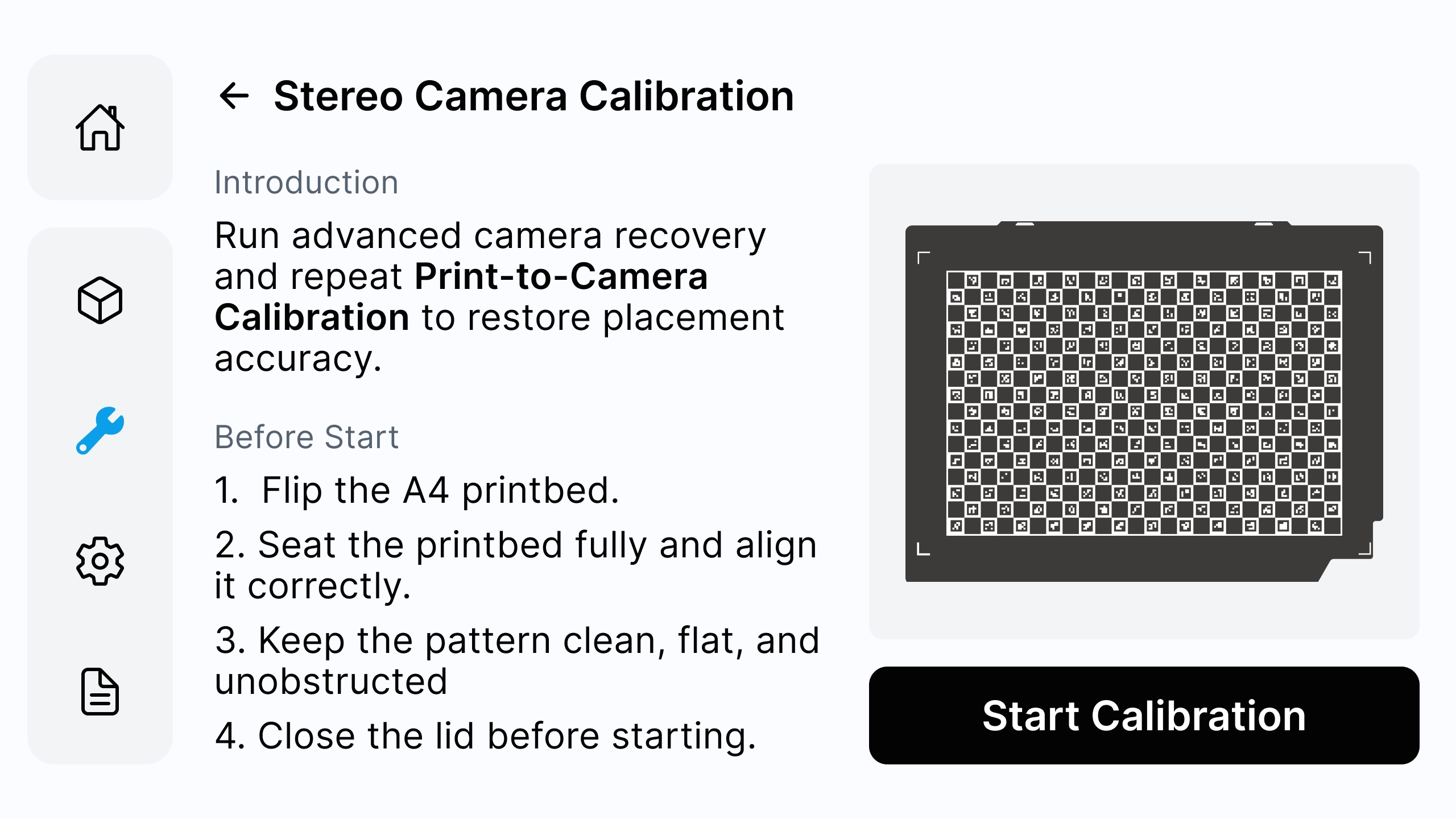 Prepare for Stereo Camera Calibration