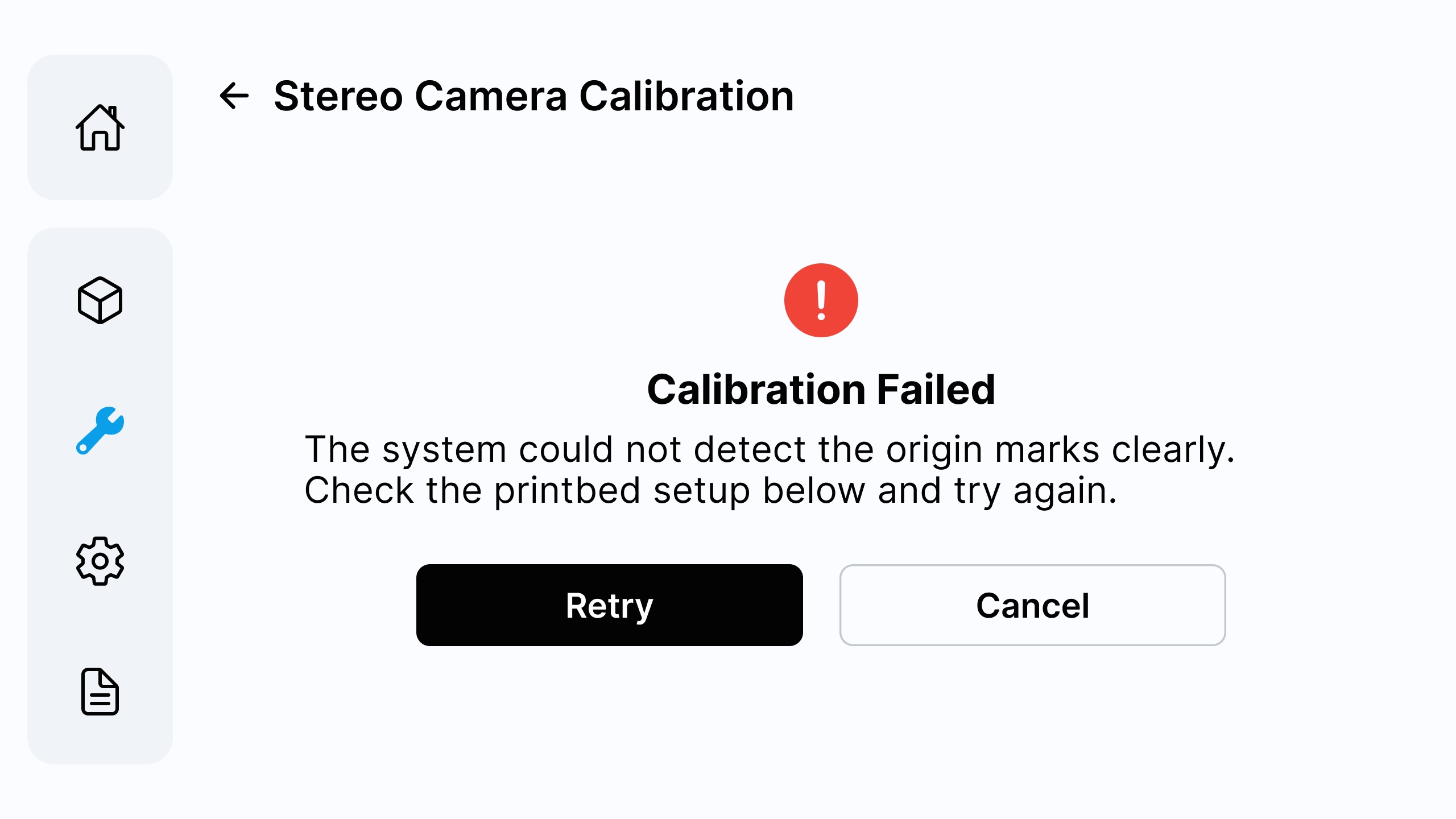 Stereo Camera Calibration retry
