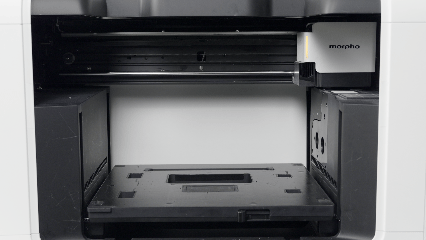Applying lubricant to the X-axis beam