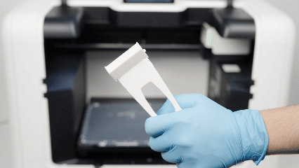 Removing cured ink with a Plastic Scraper